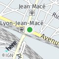 OpenStreetMap - Place Jean Macé, Lyon, France